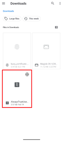 Select AlwaysTrustUserCerts.zip